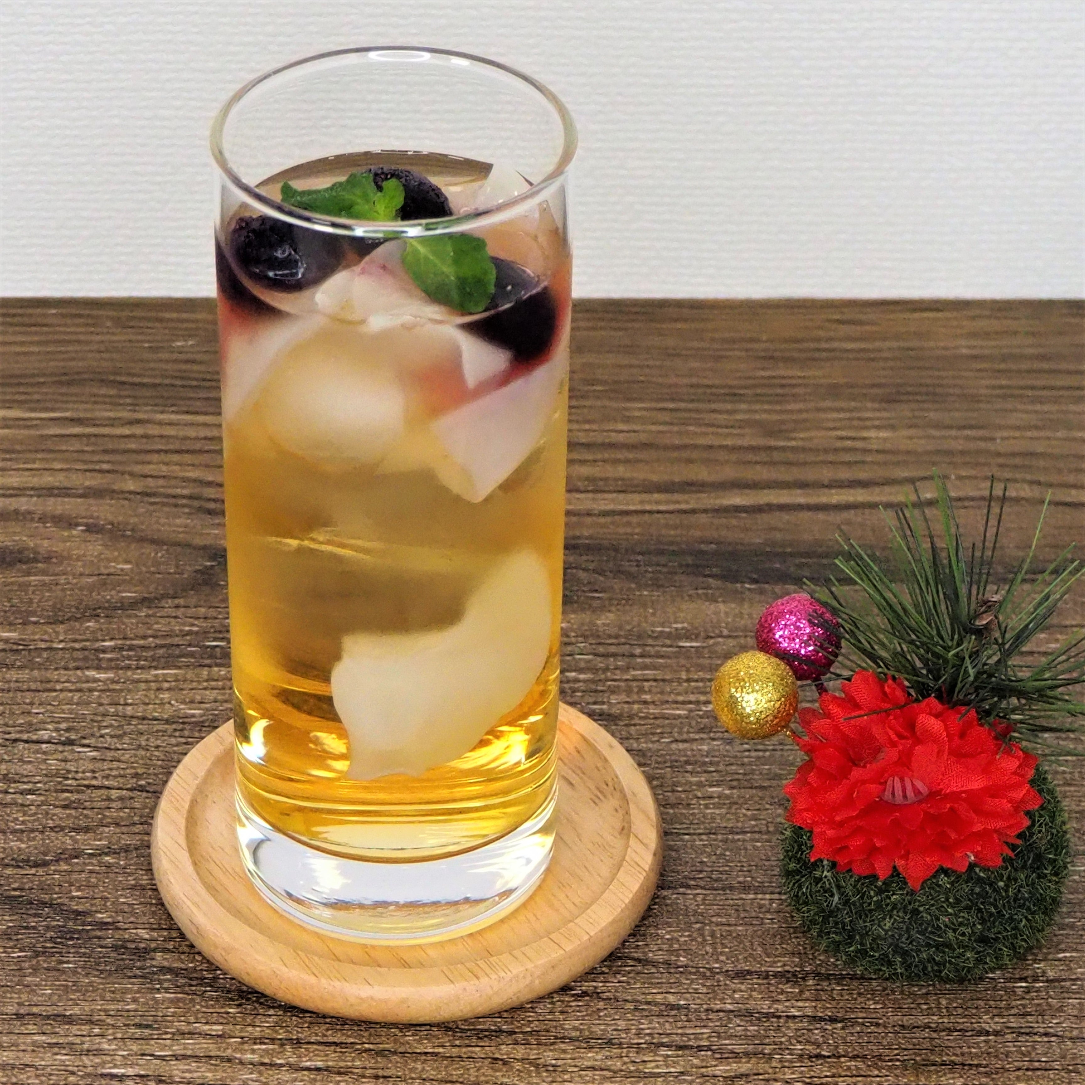 白いきくらげの爽やかカクテル