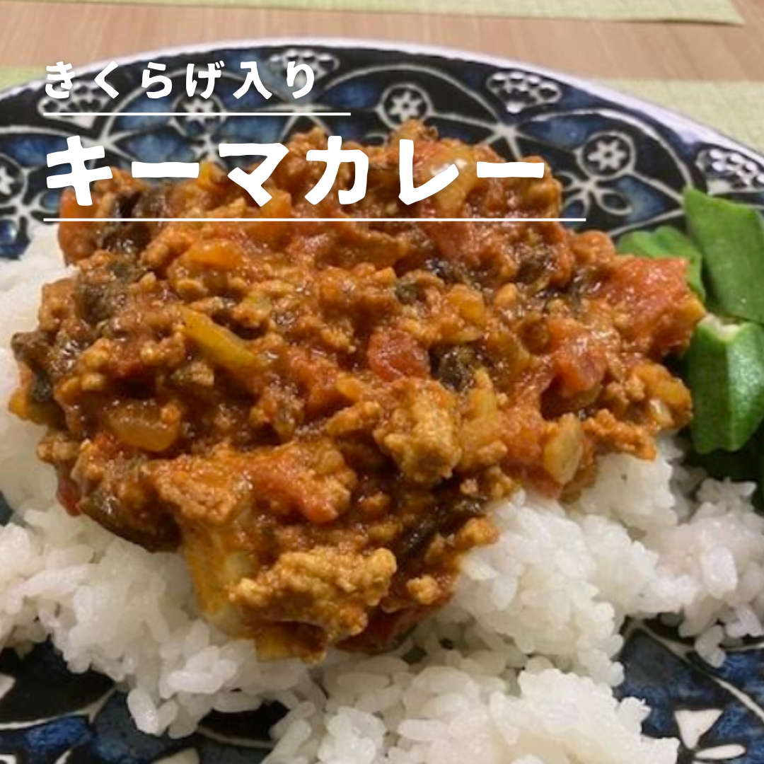 きくらげ入り キーマカレー